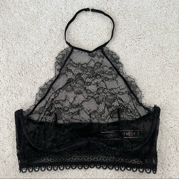 VS Very Sexy Lace High Neck Bra - Picture 1 of 15